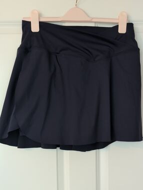 Classic Navy Circle Skirt - Women’s A-Line Athletic Skort